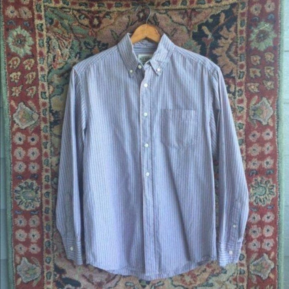 Old Navy Striped Dress Shirt Men's - Picture 3 of 6